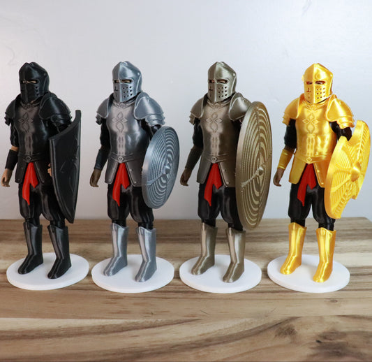 Armor of God Warrior - MAN (Black Tunic)