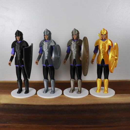 Armor of God Warrior - WOMAN (Purple Tunic)