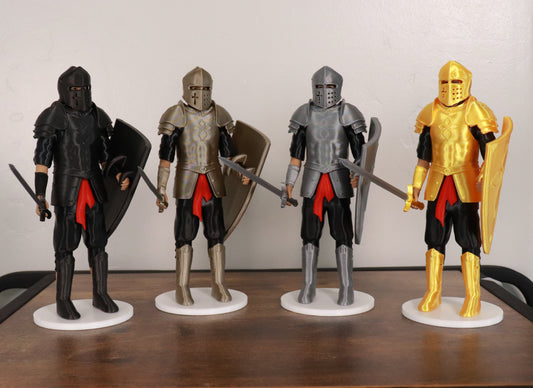 Armor of God Warrior - MAN (Black Tunic)