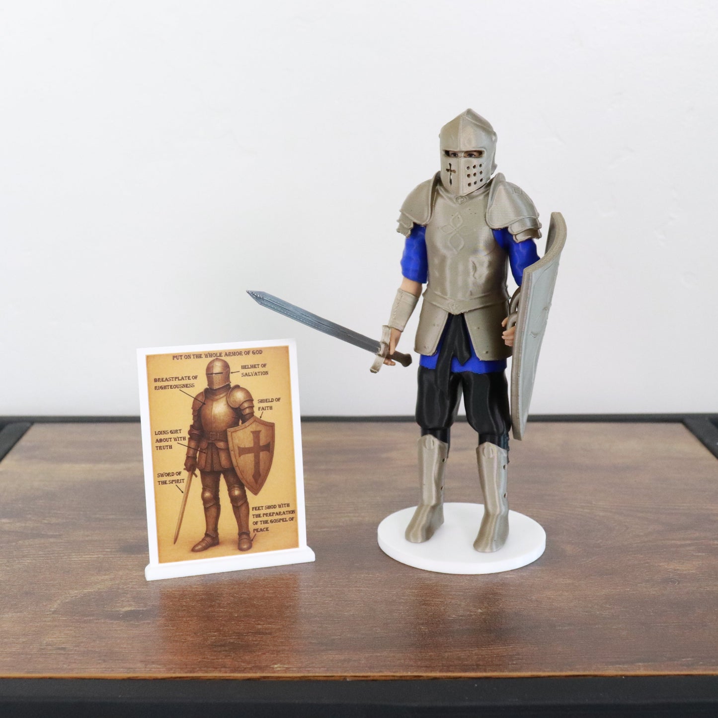 Armor of God Warrior - MAN (Blue Tunic)