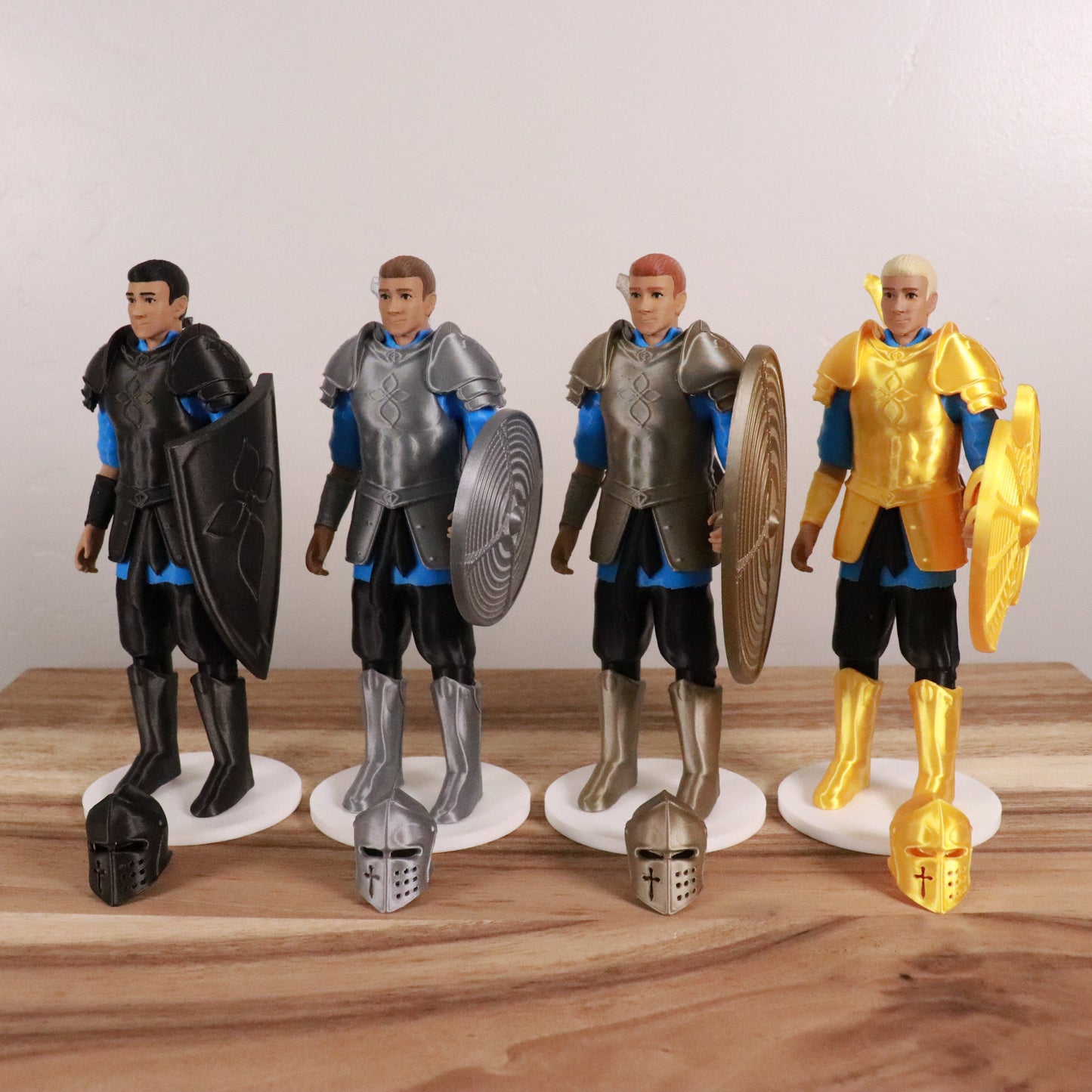 Armor of God Warrior - MAN (Cyan Tunic)