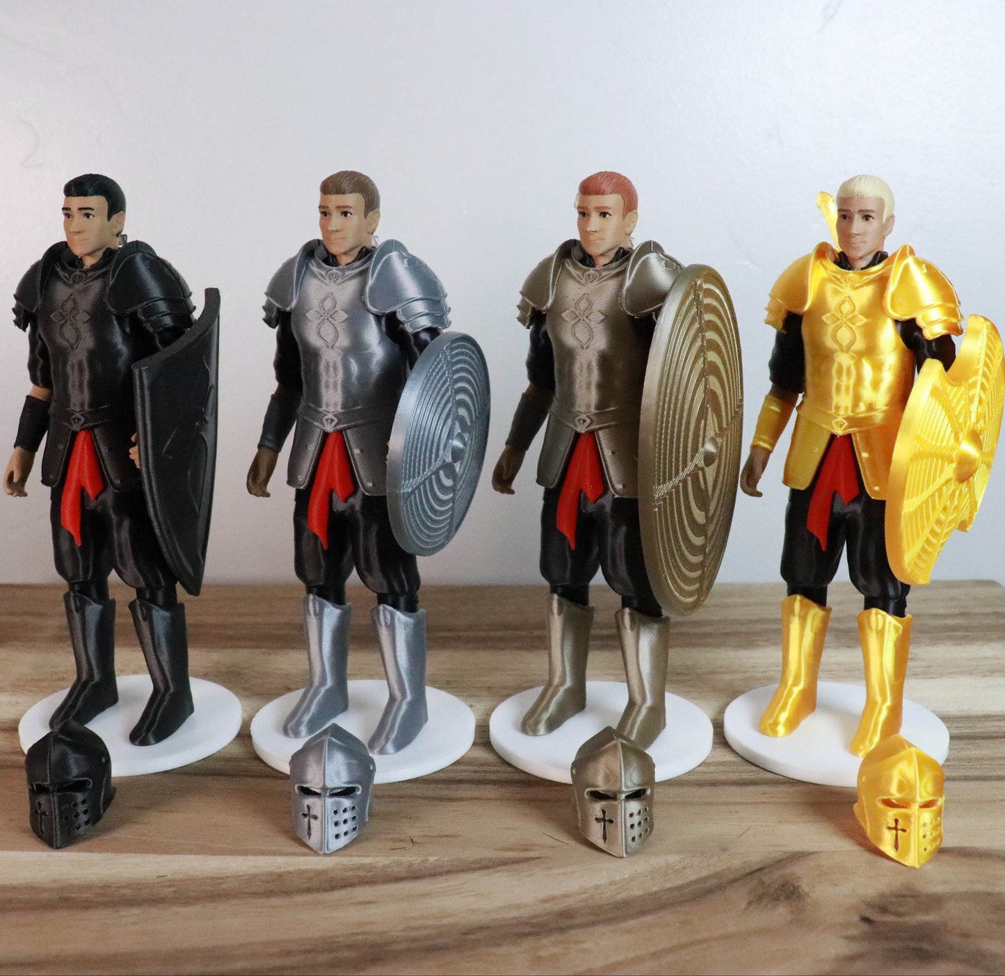 Armor of God Warrior - MAN (Black Tunic)