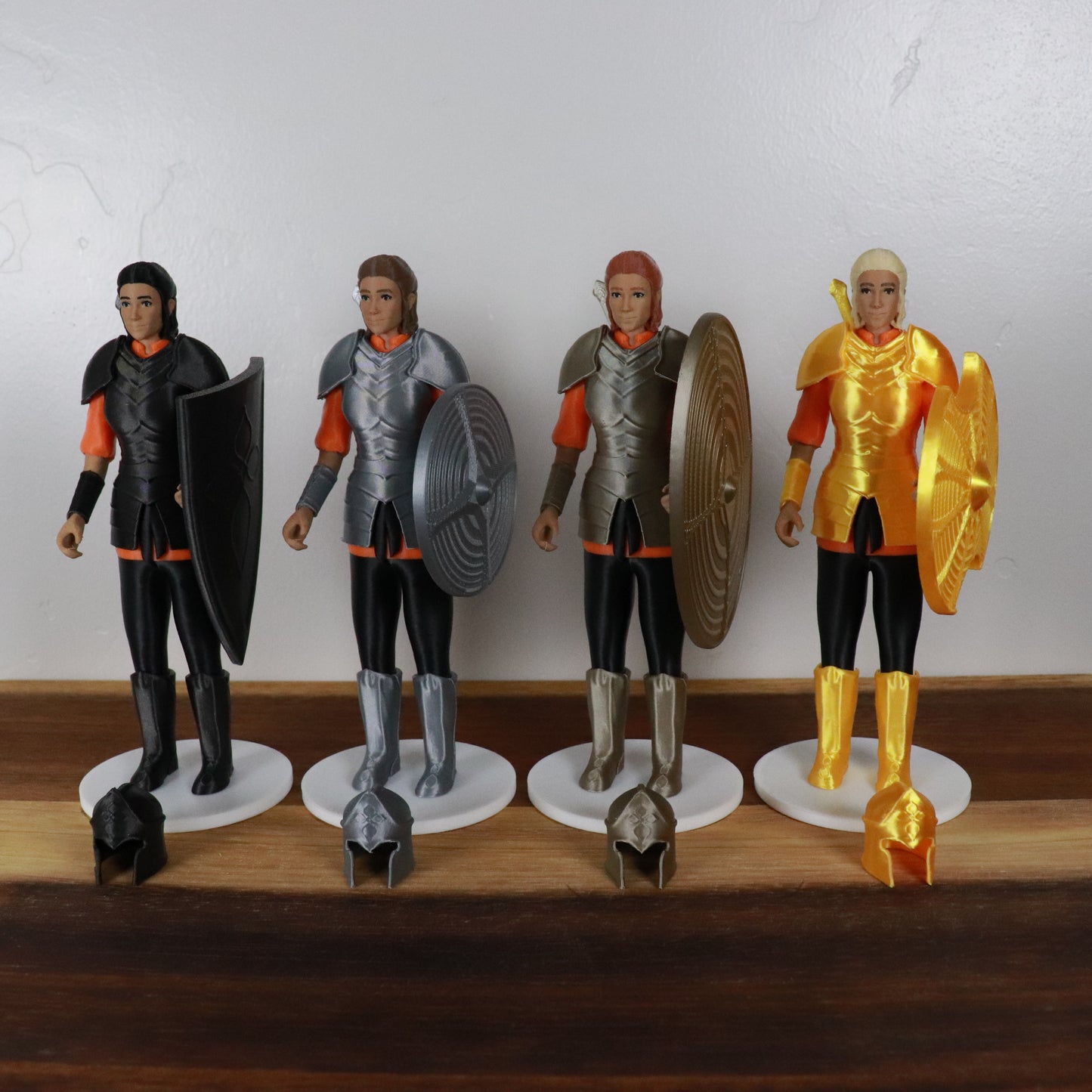 Armor of God Warrior - WOMAN (Orange Tunic)