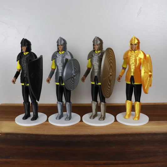 Armor of God Warrior - WOMAN (Yellow Tunic)