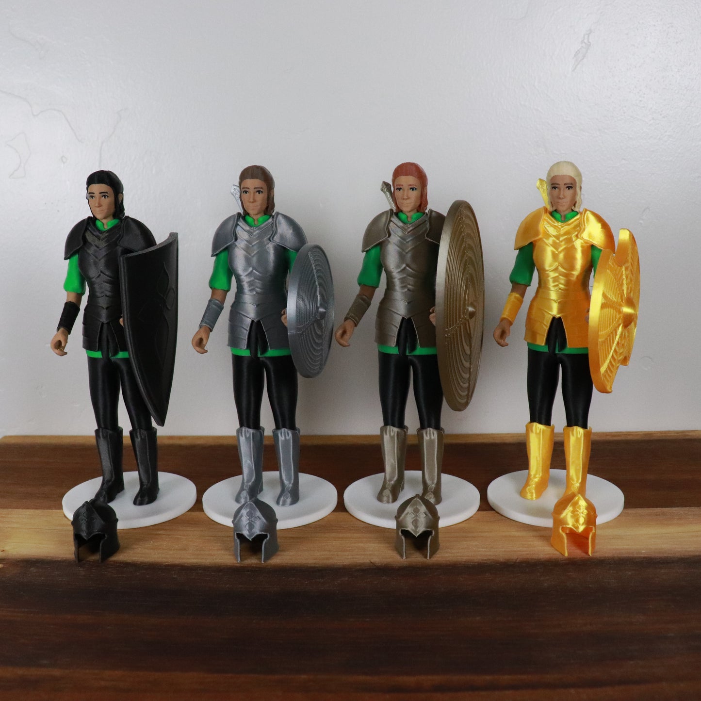 Armor of God Warrior - WOMAN (Green Tunic)