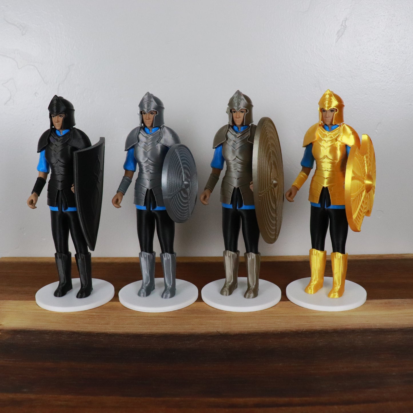 Armor of God Warrior - WOMAN (Cyan Tunic)