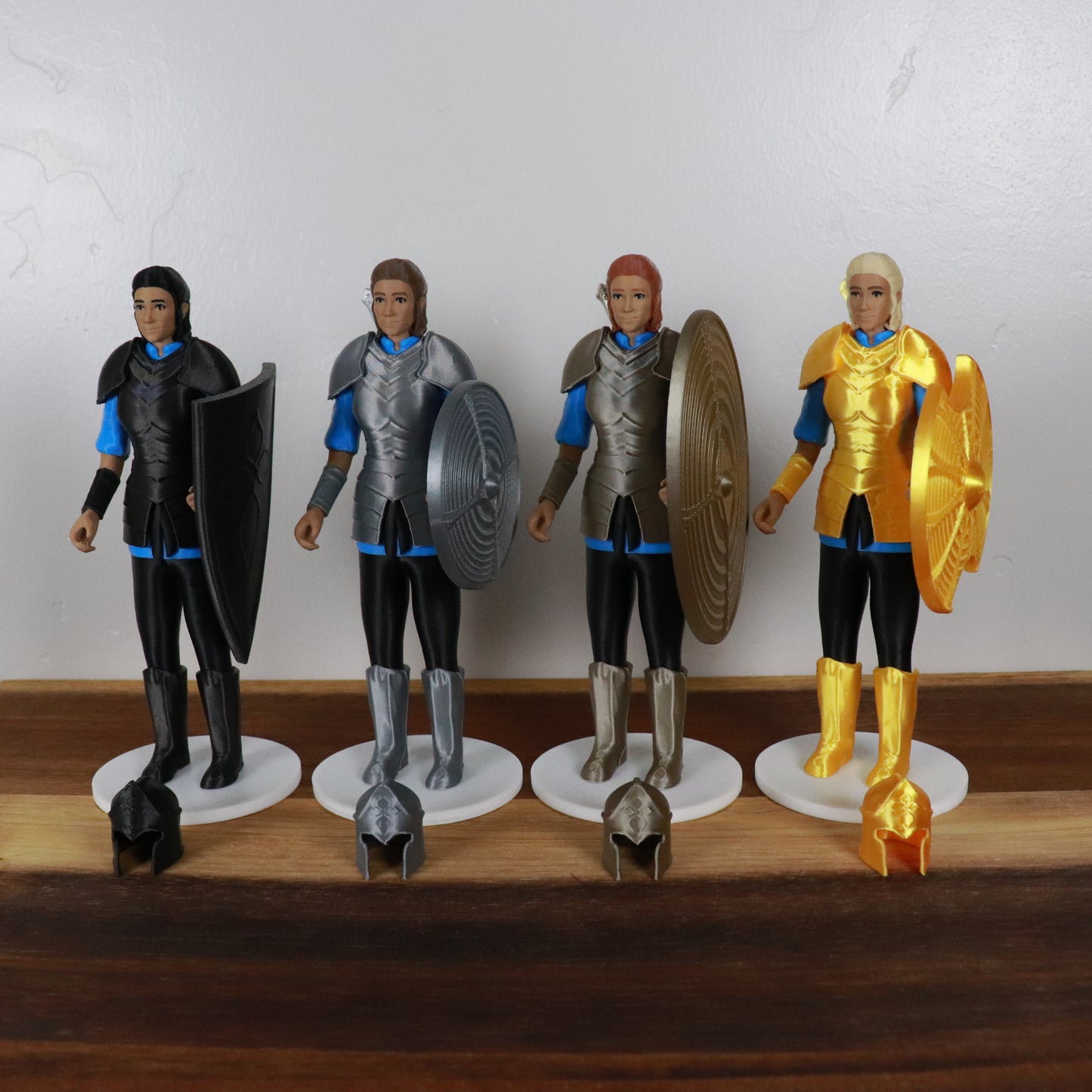 Armor of God Warrior - WOMAN (Cyan Tunic)