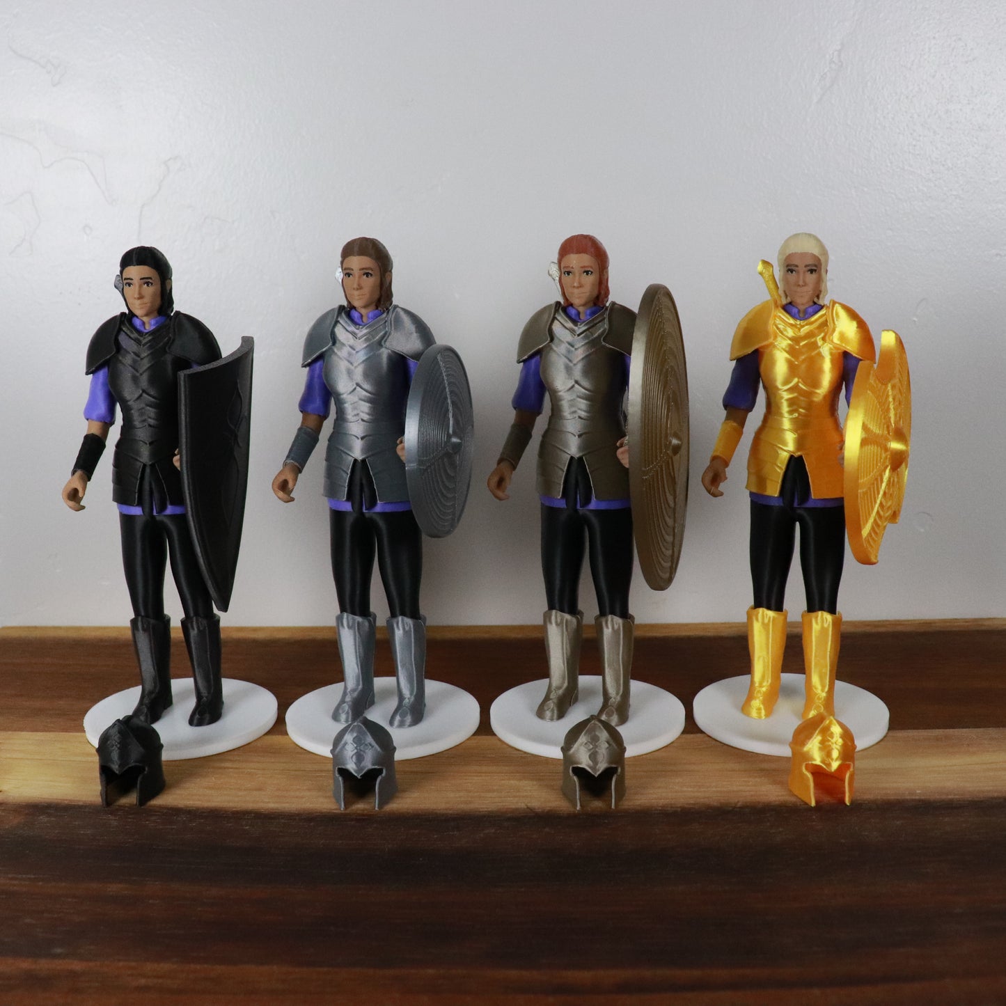 Armor of God Warrior - WOMAN (Purple Tunic)